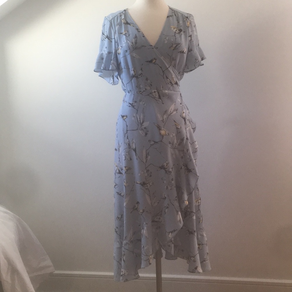 Patterned Wrap Dress. - image 3